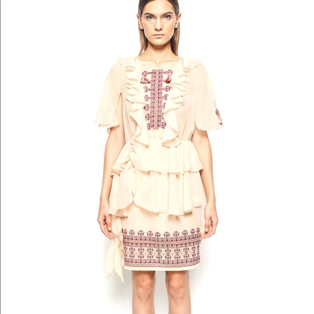 Bohemian vibes silk dress